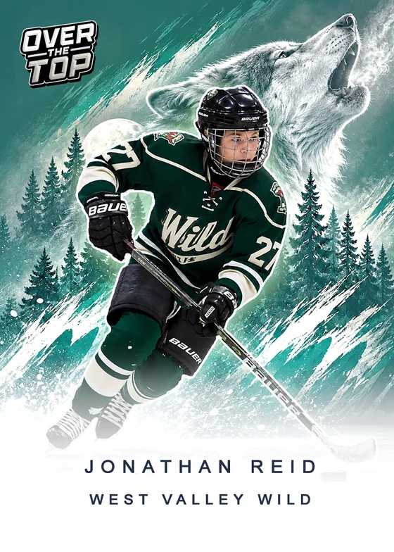West Valley Wild card, with wolf artwork behind the player